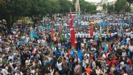 土耳其声援维吾尔人示威“误伤韩国人”