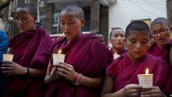 中国藏区一男子自焚抗议