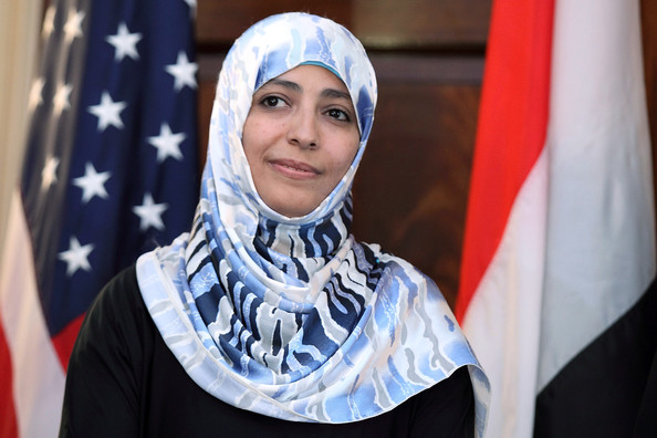 Clinton Meets Yemeni Nobel Prize Winner Tawakkul xCQM-otgtfyl