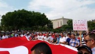 世界诸国举行游行抗议中国压迫新疆维吾尔人