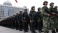 中国新疆举行反恐誓师大会